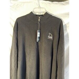 Greg Norman NWT Black Lined Long Sleeved Golf Lined Jacket XXL UV Protection